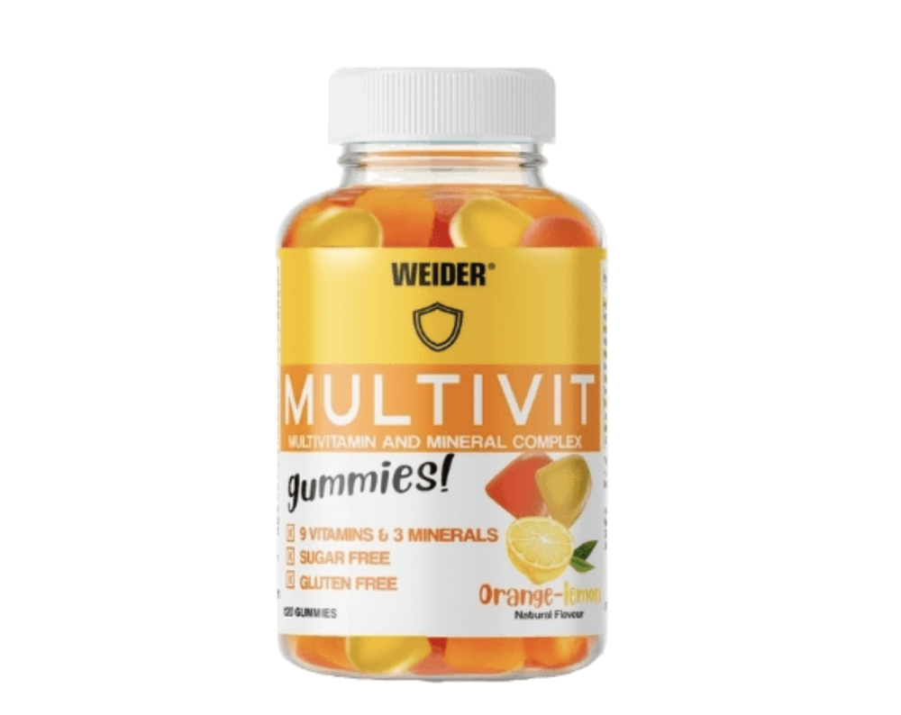 WEIDER GUMMIES 80 GOMINOLAS MULTIVITAMÍNICO