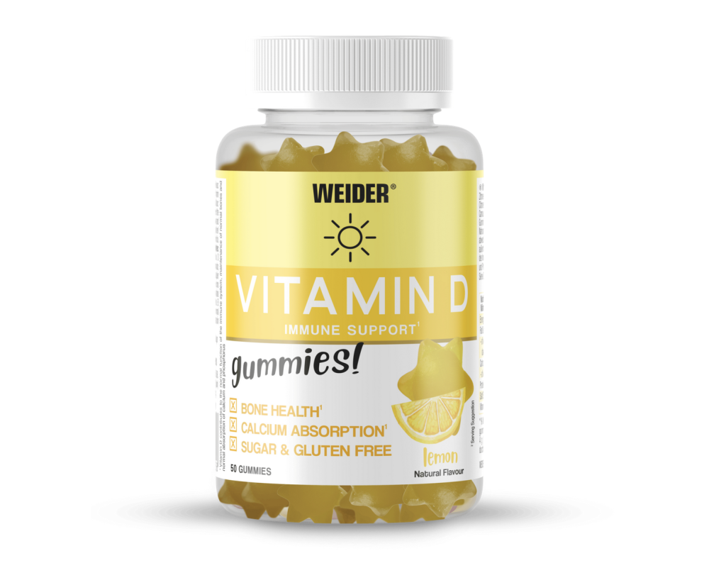 WEIDER GUMMIES 50 GOMINOLAS VITAMINA D3