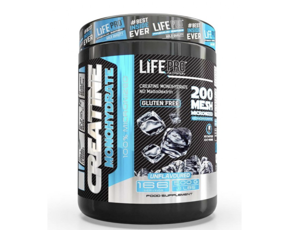 LIFE PRO CREATINA MONOHIDRATO 200 MESH - NEUTRA 500g