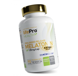 LIFE PRO PROLONGED RELEASE MELATONIN 90 Vcaps