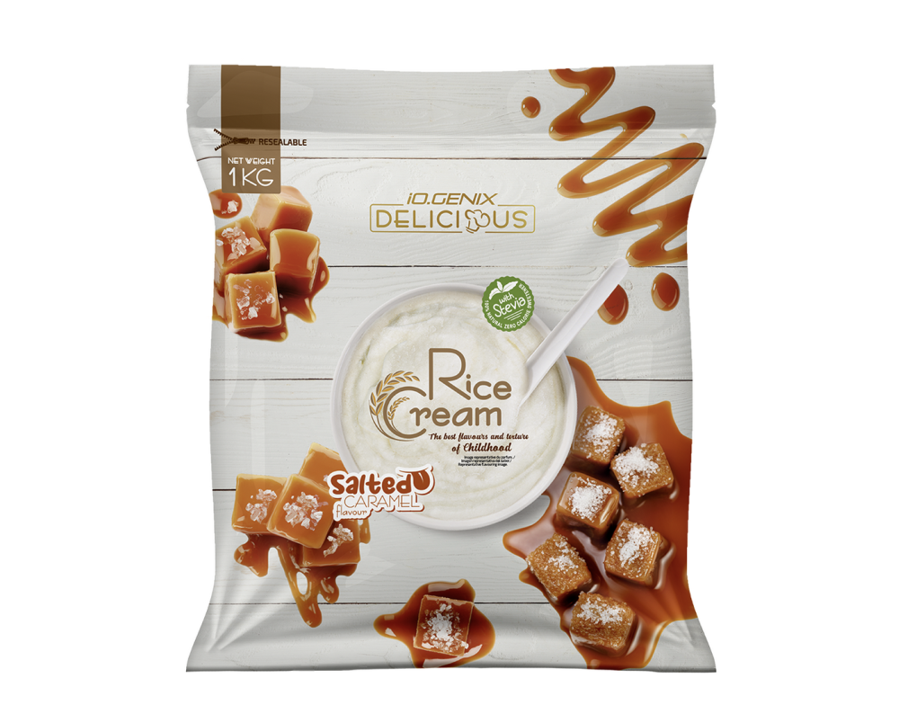 IO.GENIX CREMA DE ARROZ - Caramelo Salado 1Kg