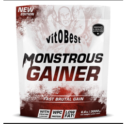 VITOBEST MOSNTRUOS GAINER - GALLETA 3kg