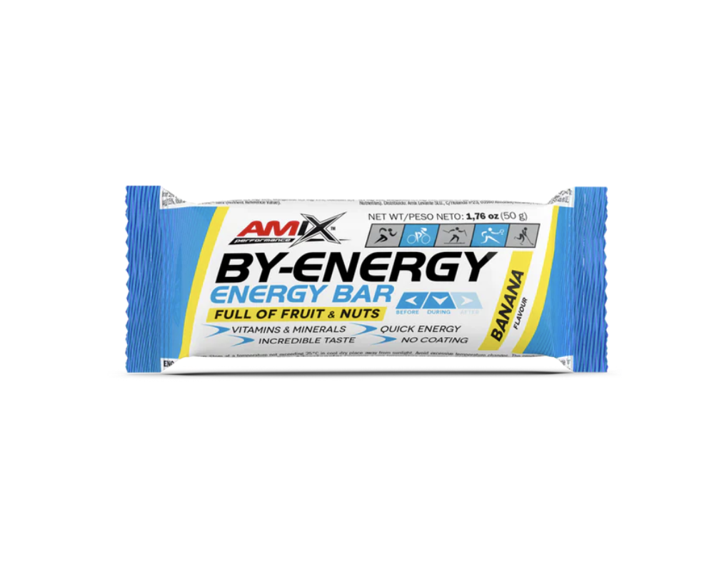 AMIX BARRITAS BY-ENERGY - Platano 50g