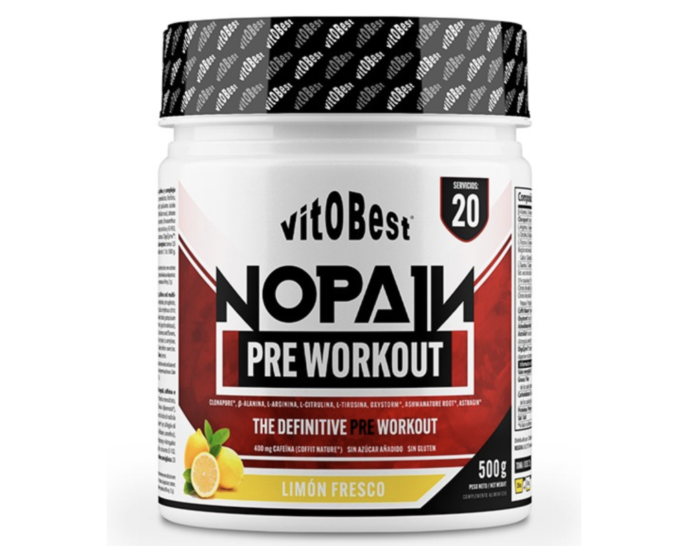 VITOBEST NO PAIN PRE WORK - LIMON 500g
