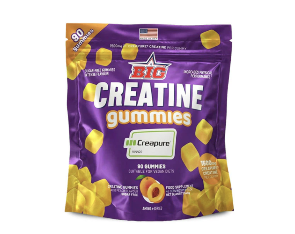 BIG CREATINE GUMMIES - Melocoton 90uds