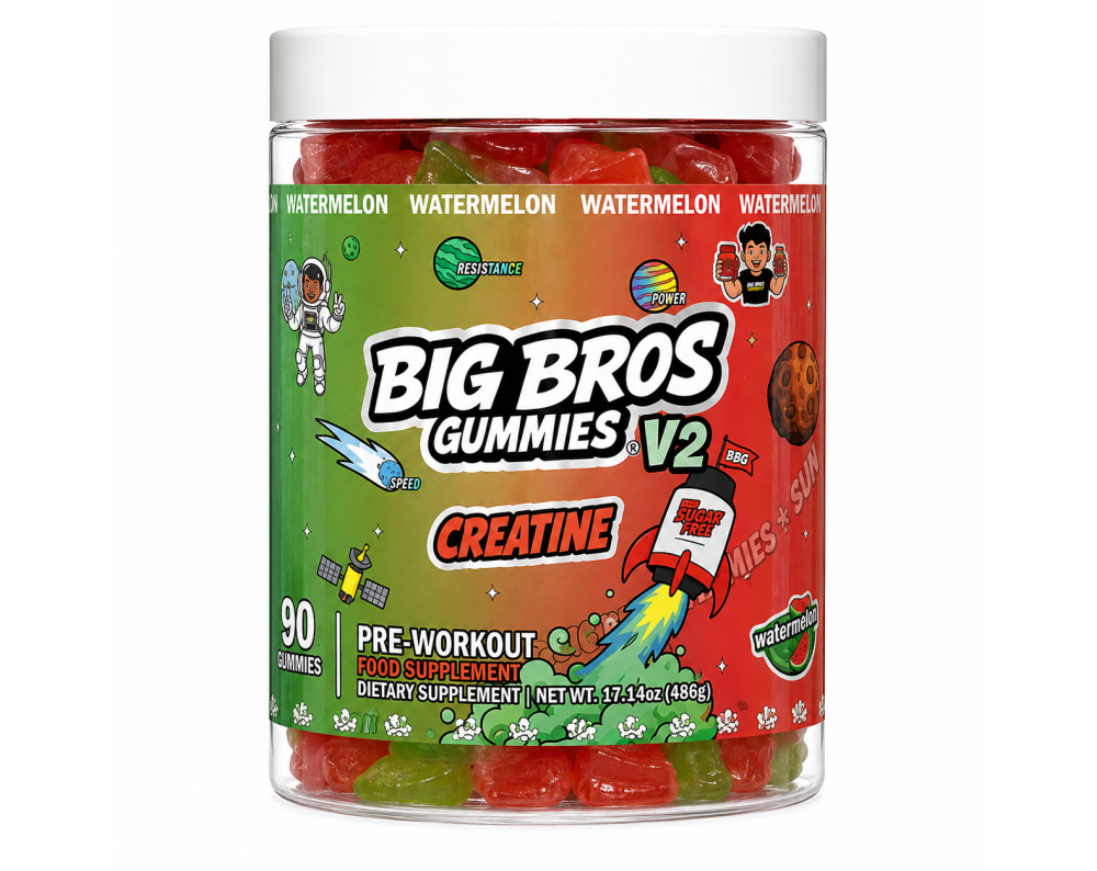 BIG BROS GUMMIES V2 - WATERMELON 90 uds
