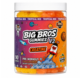 BIG BROS GUMMIES V2 - TROPICAL MIX  90 uds
