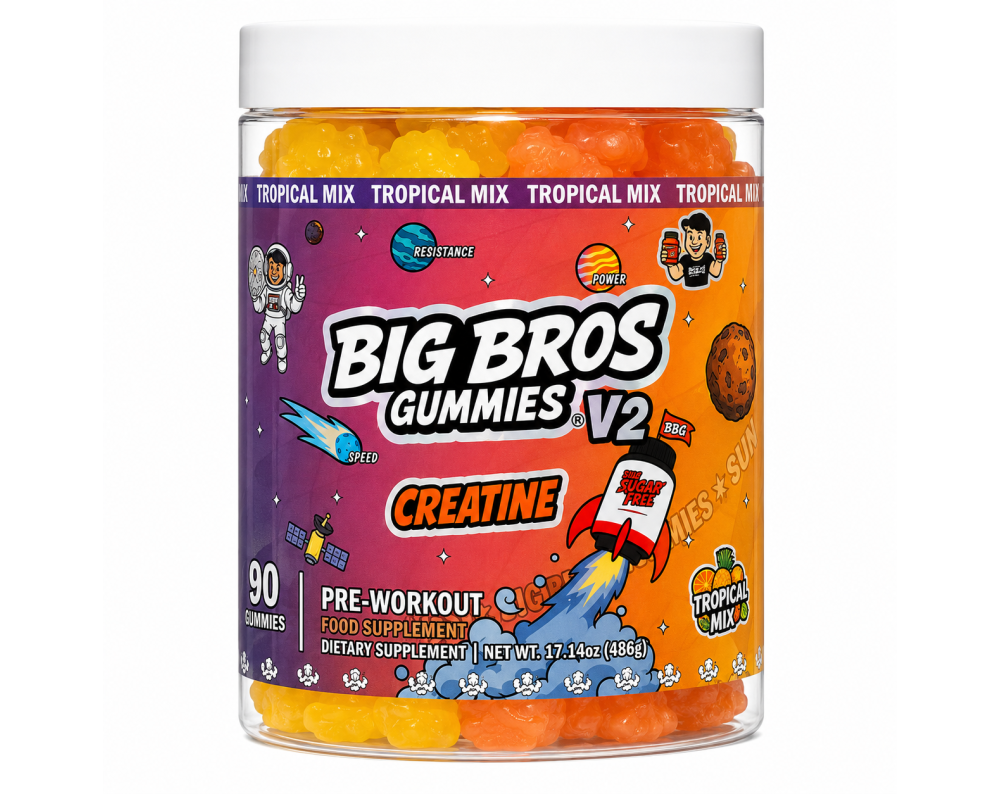 BIG BROS GUMMIES V2 - TROPICAL MIX  90 uds