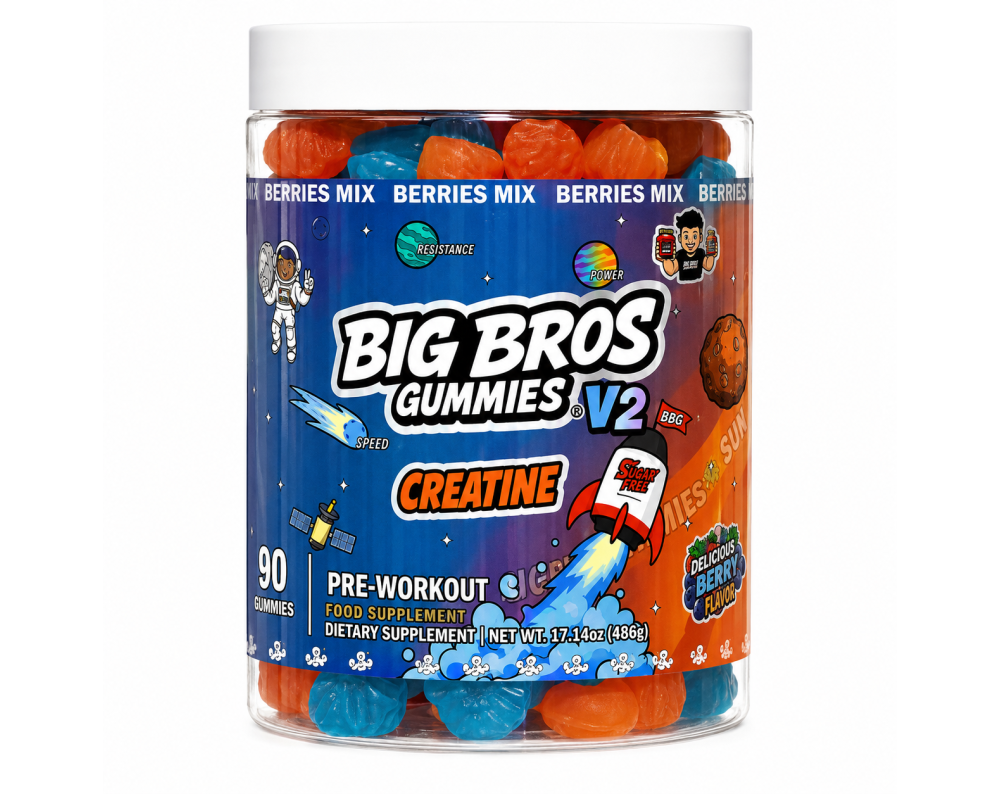 BIG BROS GUMMIES V2 - BERRIES MIX 90 uds