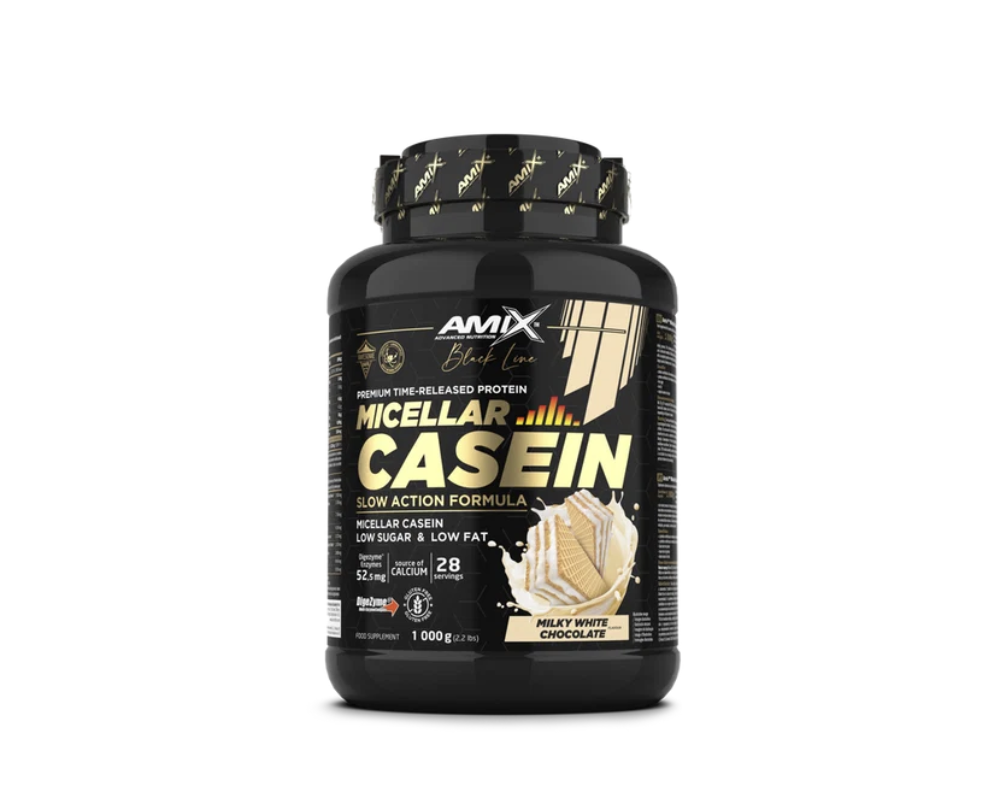 AMIX BLACK MICELLAR CASEIN - CHOCOLATE BLANCO 1KG