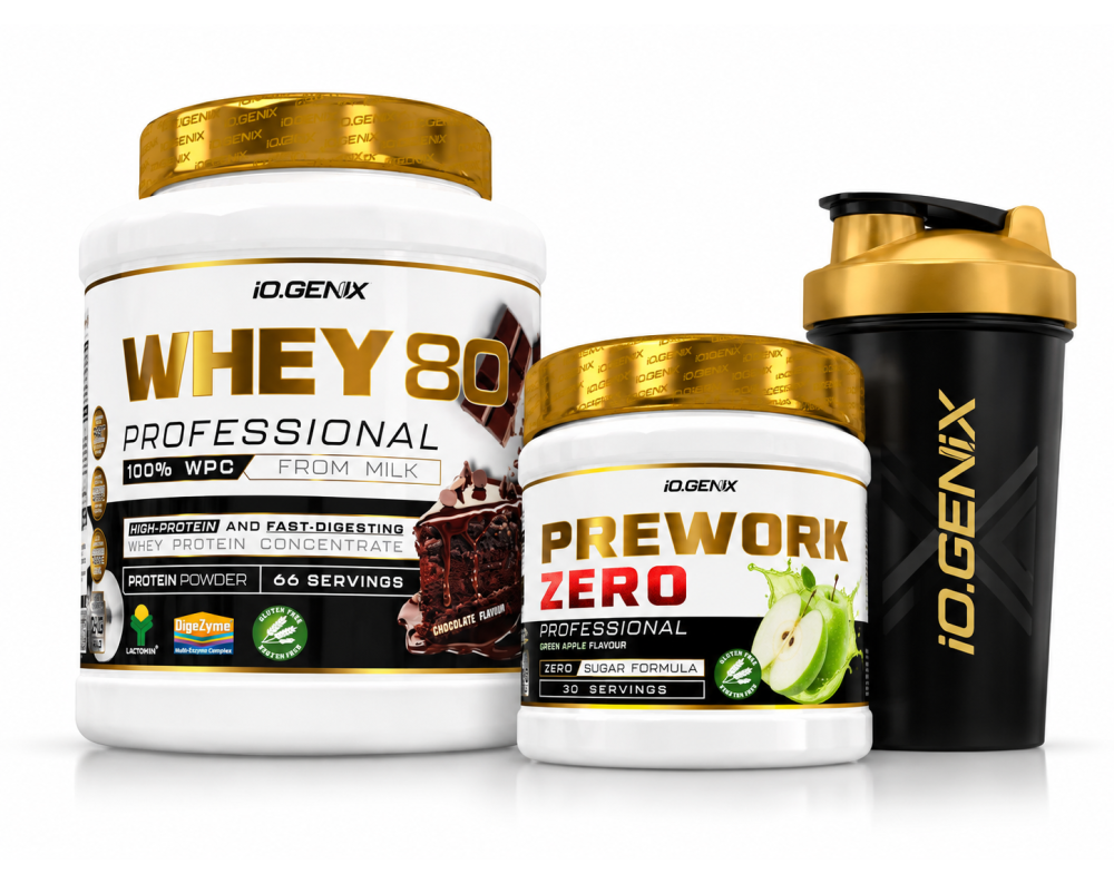 PACK  IOGENIX PERFORMANTE WHEY 2KG + PREWORK
