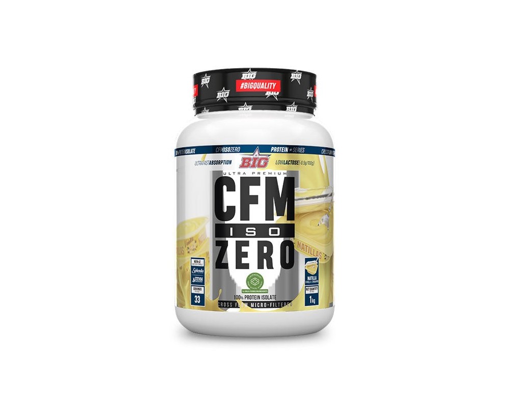 CFM ISO ZERO - aislado de proteína  Natillas Tradicionales