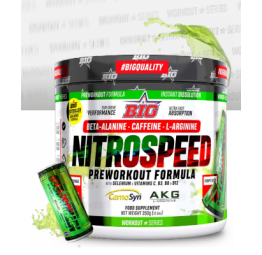 BIG NITROSPEED® - Energetic Drink Candy Raspberry 350g