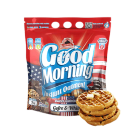 BIG GOOD MORNING INSTANT® - HARINA AVENA 1,5KG Gofre & White Choco