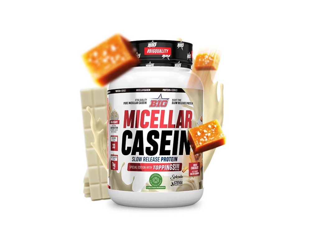 MICELLAR CASEIN - casein Whitechoc Salted Caramel Bits